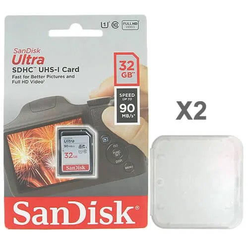 SanDisk SanDisk Ultra 32GB SDHC Class 10 Twin Pack — תמונת המוצר
