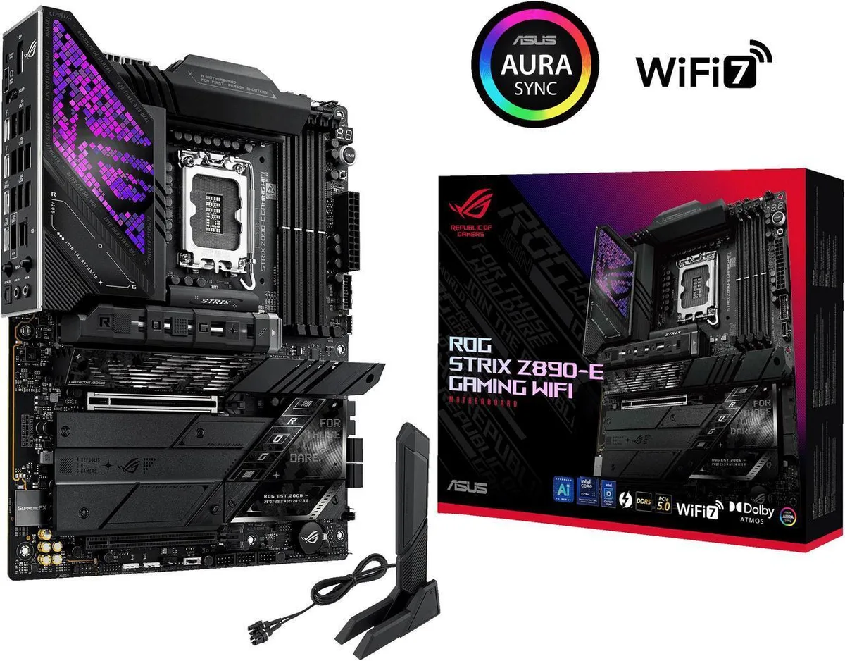 ASUS ASUS ROG STRIX Z890-E GAMING WIFI Intel Z890 LGA 1851 ATX motherboard — product photo