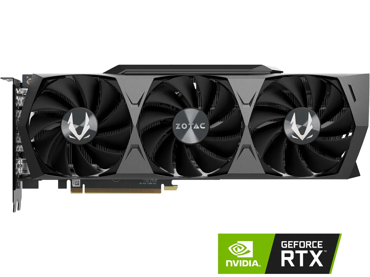 ZOTAC ZOTAC ZT-A30710J-10P Trinity OC GeForce RTX 3070 Ti graphics card — photo du produit