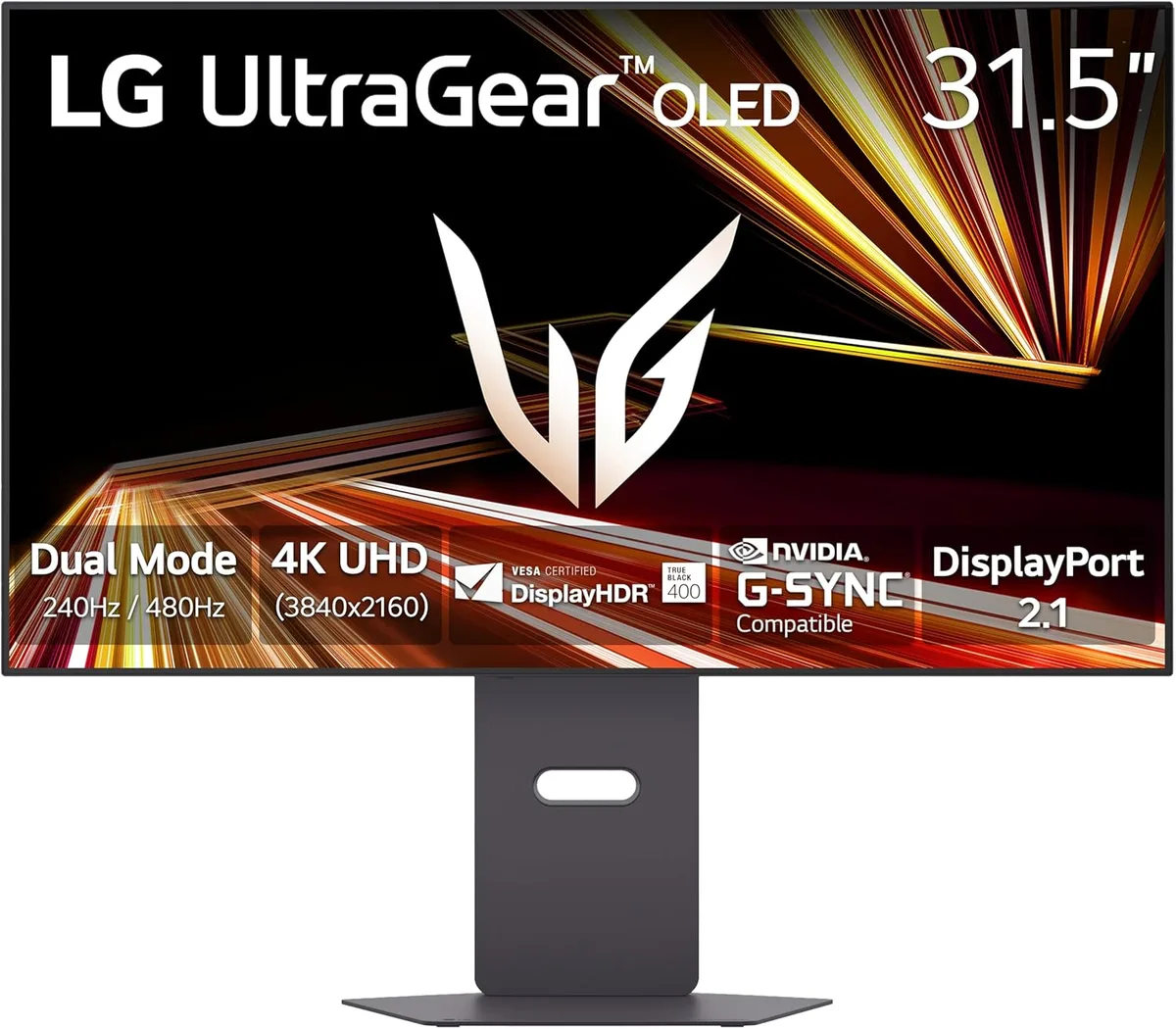 LG Electronics LG Electronics 32GX870A-B 32" Dual Mode 4K 240Hz / FHD 480Hz OLED gaming monitor — product photo