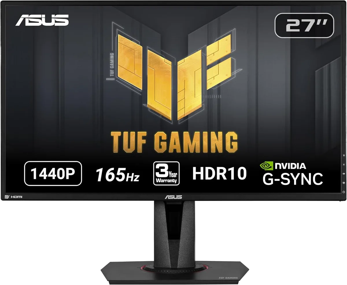 ASUS ASUS TUF VG27AQ 27" QHD 165Hz IPS gaming monitor — photo du produit