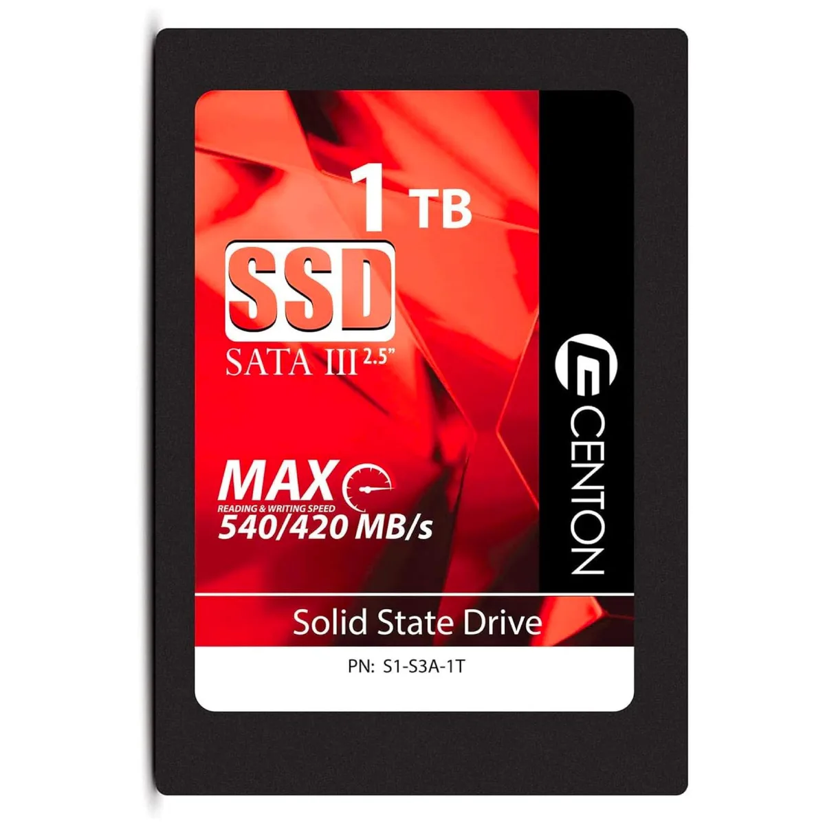 Centon Electronics Centon Electronics S1S3A1T 1TB 2.5" SATA internal SSD — product photo