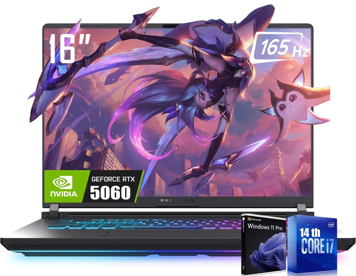 ASUS ASUS ROG Strix G16 gaming laptop i7-14650HX RTX 5060 64GB 4TB — product photo
