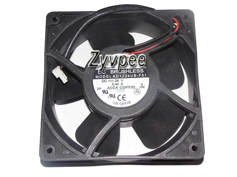 Zyvpee Zyvpee AD1224UB-F51 120x38mm 24V 0.4A 2 Pin Inverter case fan — product photo