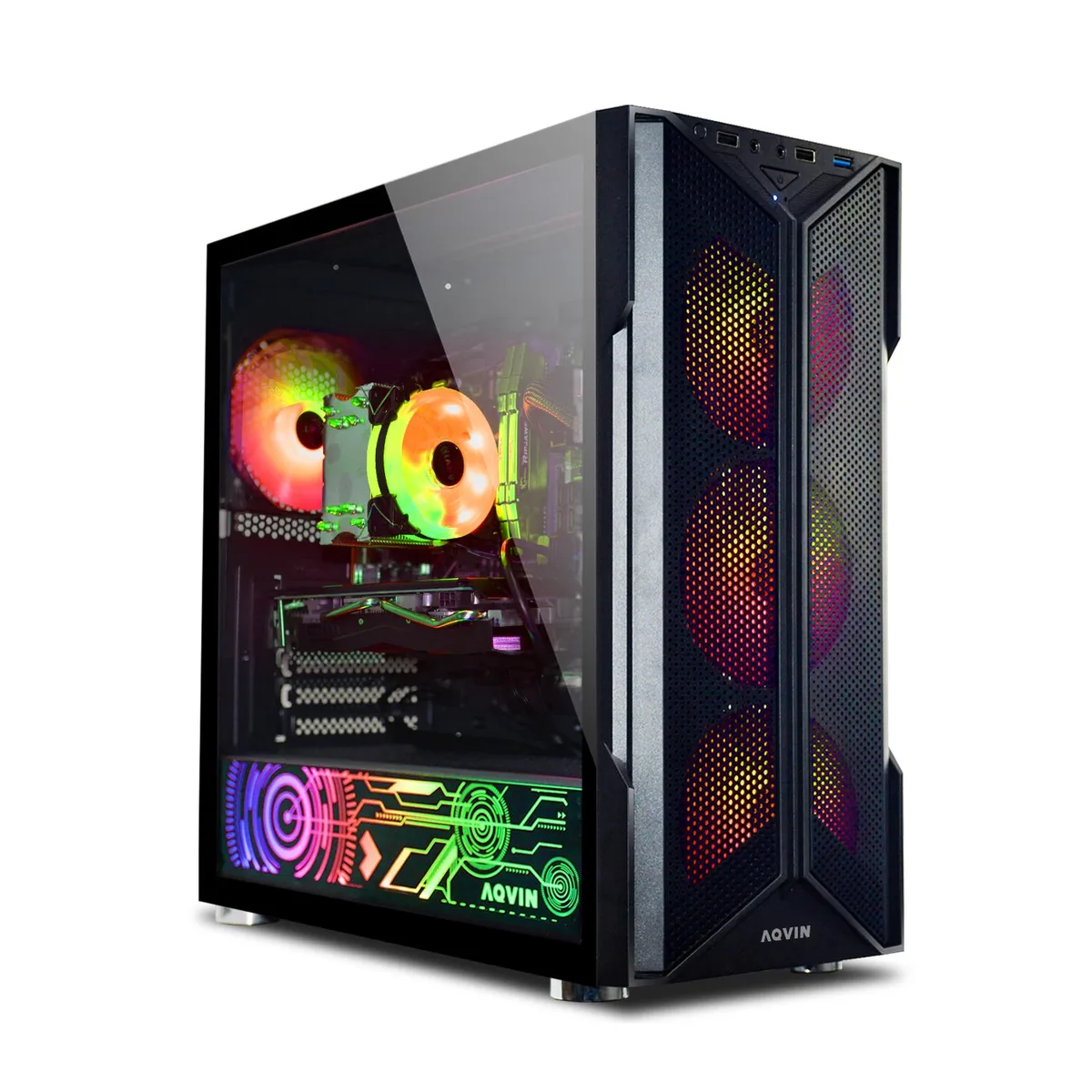 AQVIN AQVIN AQ20 Gaming PC i7-8700 RTX 3050 32GB 1TB — product photo