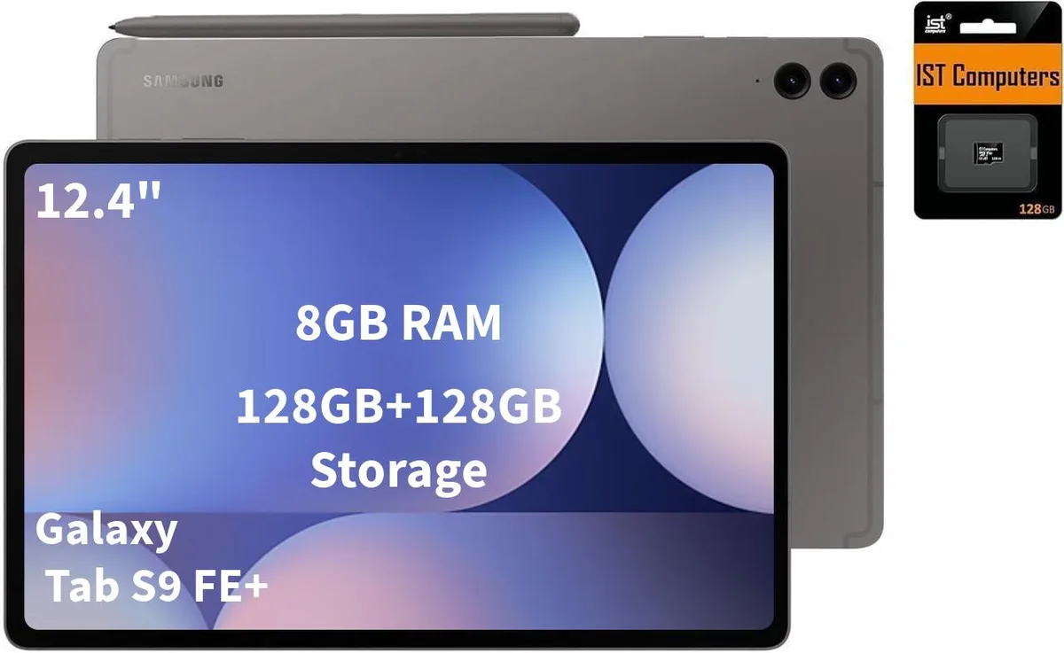 SAMSUNG SAMSUNG Galaxy Tab S9 FE+ 12.4" 8GB 256GB Gray — صورة المنتج