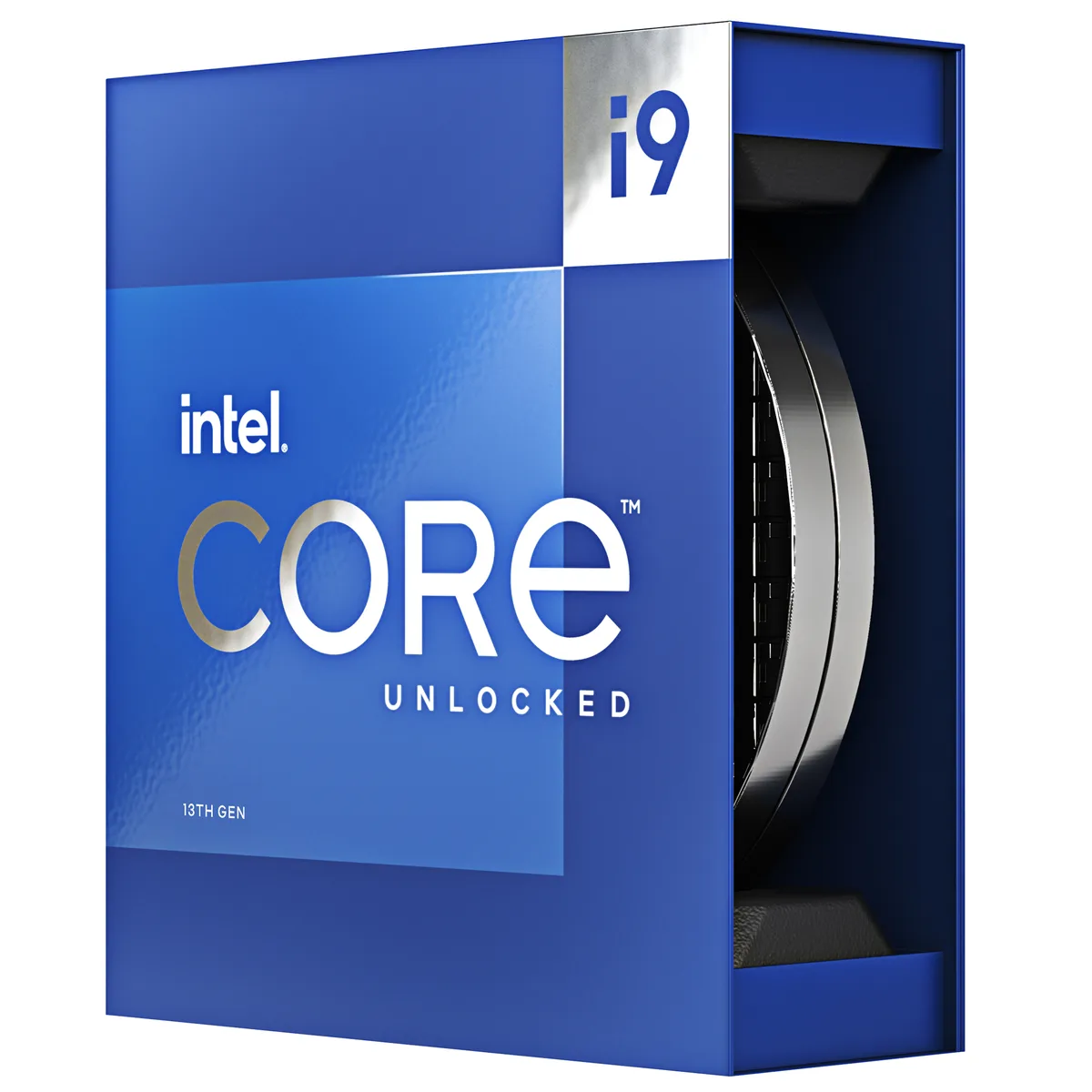 Intel Core i9-13900K desktop processor in LGA 1700 package with integrated heat spreader