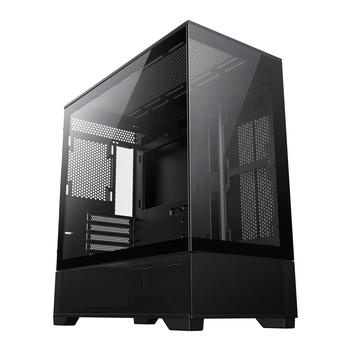 GAMEMAX GAMEMAX VISTA MB Black Micro-ATX Tower Tempered Glass PC Case — product photo