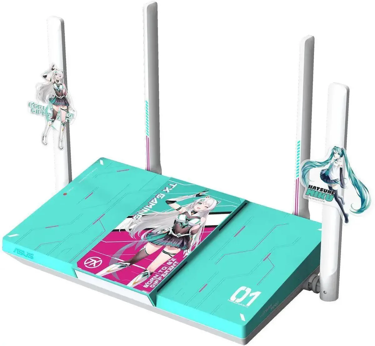ASUS ASUS RT-BE57 Hatsune Miku Edition wireless router — ภาพสินค้า