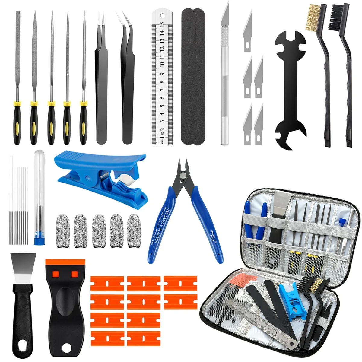 Rhevosil Printer Tools Kit 50pcs 3D Printers Accessories — product photo