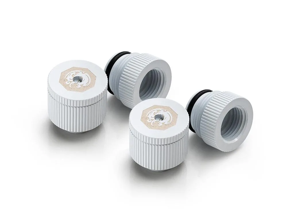 Bitspower Bitspower BPTA-EFW-V2-DW liquid cooler drain valve 2-pack Deluxe White — fotografia produsului