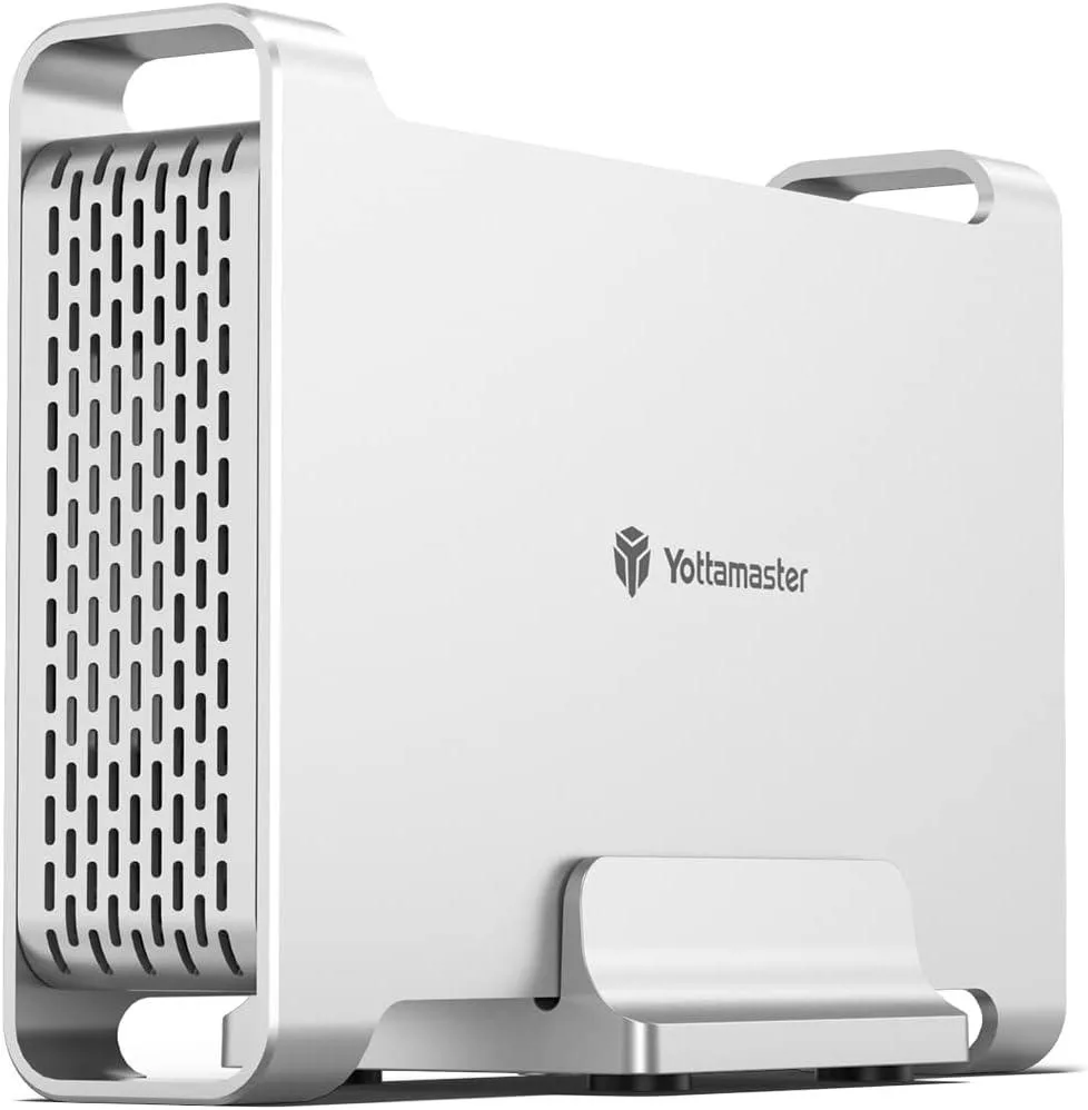 Yottamaster Yottamaster DR1C3-25 2.5" SATA Drive Enclosure 10Gbps Aluminium Silver — 商品照片