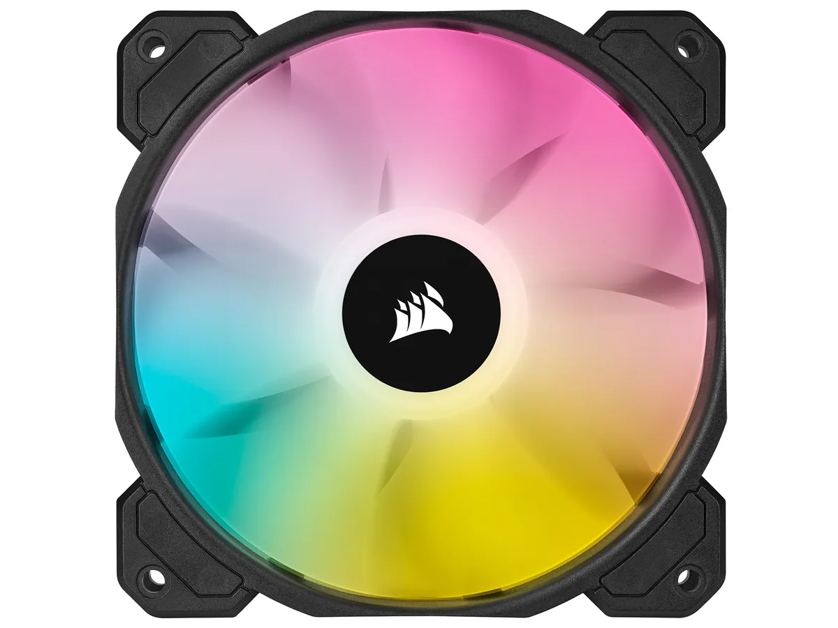 Corsair Corsair iCUE SP120 RGB ELITE 120mm PWM case fan CO-9050108-WW — product photo