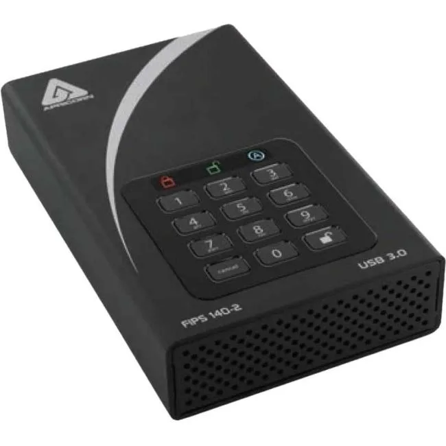 Apricorn Apricorn ADT-3PL256F-2000 2TB external hard drive — fotografija izdelka
