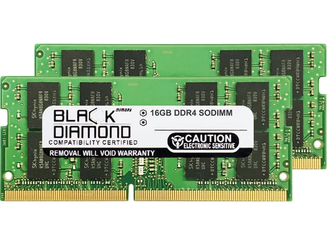 Black Diamond Memory Black Diamond Memory BD16GX22666MQN25 32GB (2 x 16GB) DDR4 2666 laptop RAM — toote foto