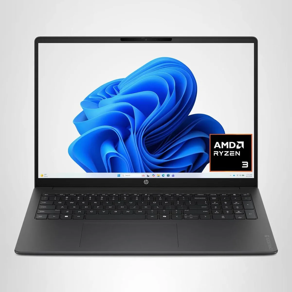 HP HP OmniBook 3 16-by0299nr laptop AMD Ryzen 3 30 8 GB 512 GB 16.0" 2K touchscreen Mica Silver — photo du produit