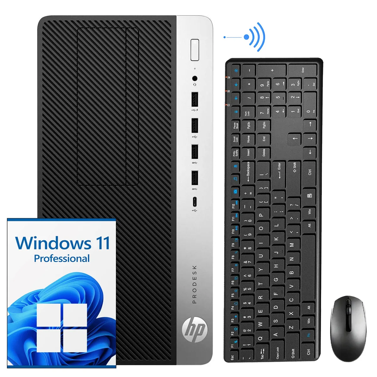HP HP ProDesk 600 G5 Tower i5-9500 16GB 2TB NVMe desktop PC — photo du produit