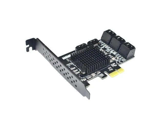 LORDWORLD LORDWORLD 88SE9215 8 Port SATA 3.0 PCIe Expansion Card — product photo