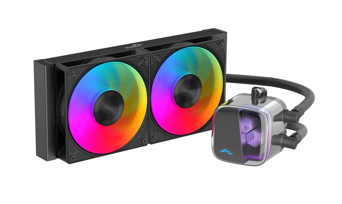 SAMA SAMA L70 Black (240 mm) liquid cooler — foto del producto