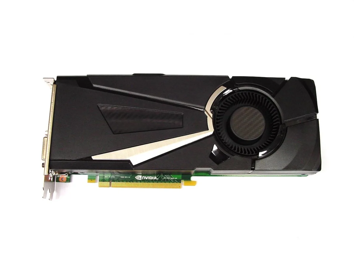 NVIDIA NVIDIA GeForce GTX 1080 8GB GDDR5X AERO OC graphics card — photo du produit