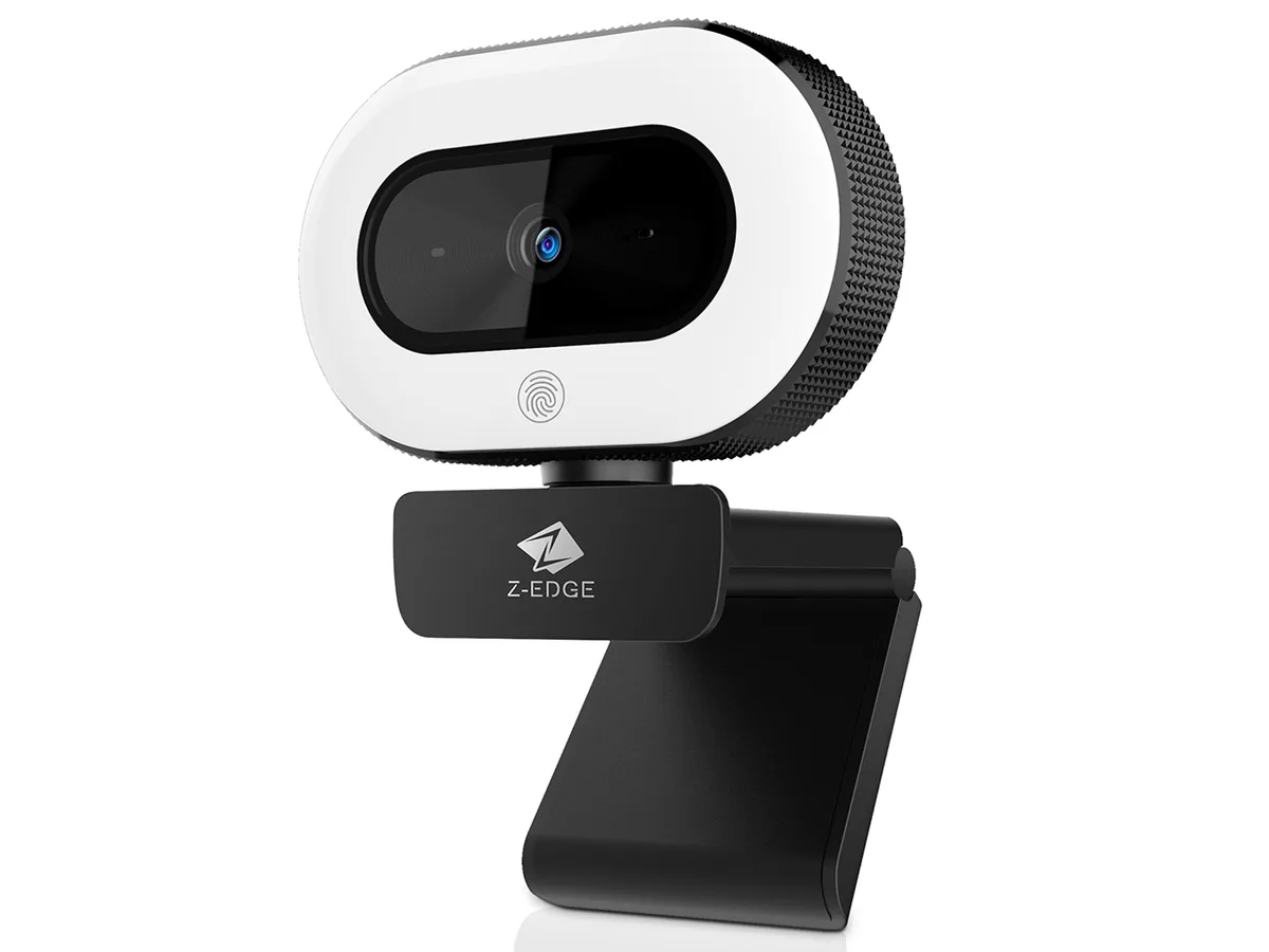 Z-EDGE Z-EDGE ZW560S 2K 5 MP webcam with ring light — 제품 사진