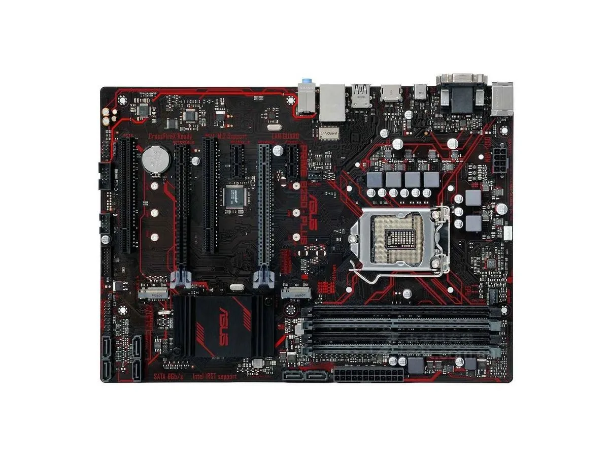ASUS ASUS PRIME B250-PLUS Intel motherboard LGA 1151 DDR4 32GB Micro ATX — product photo