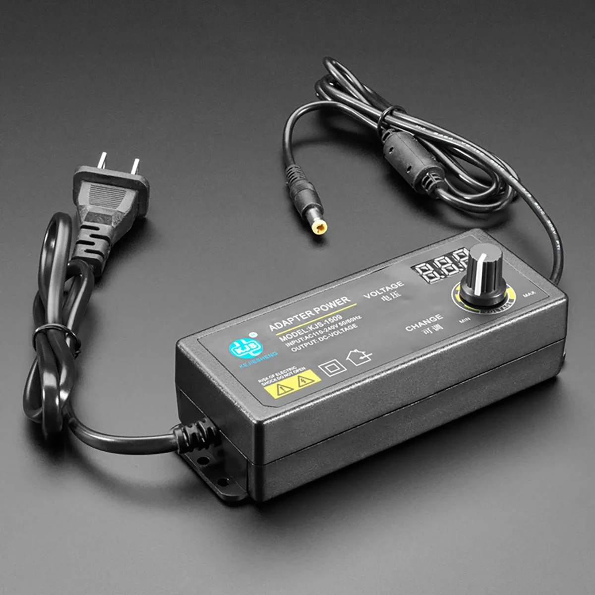 Adafruit Adafruit KJS-1509 Adjustable Power Supply 3V-24V 2.1mm engineering development tool — Produktfoto