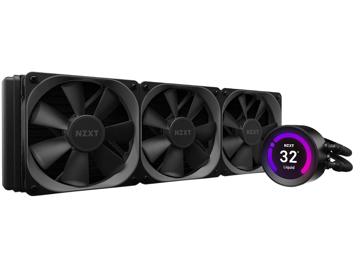 NZXT NZXT RL-KRZ73-01 Kraken Z73 360mm liquid cooler — product photo
