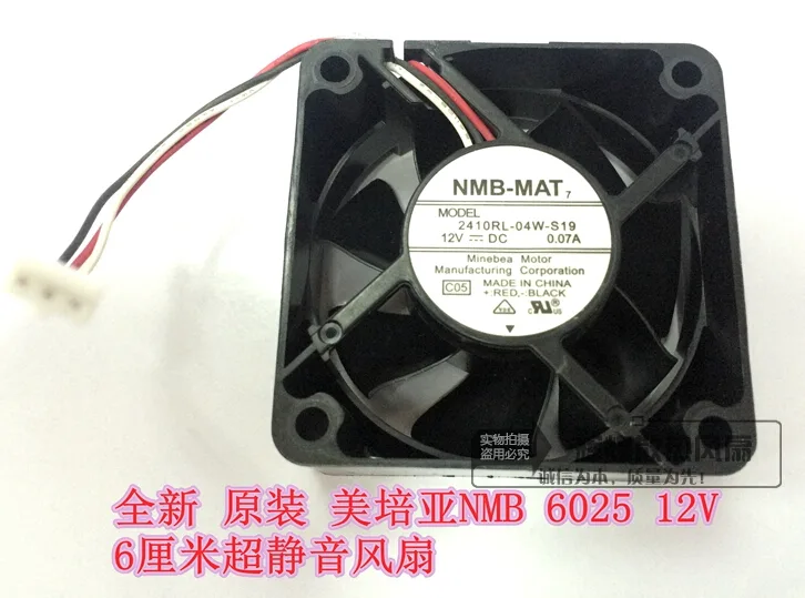 OEM Industries OEM Industries 2410RL-04W-S19 60mm 3-pin CPU cooler — 商品写真