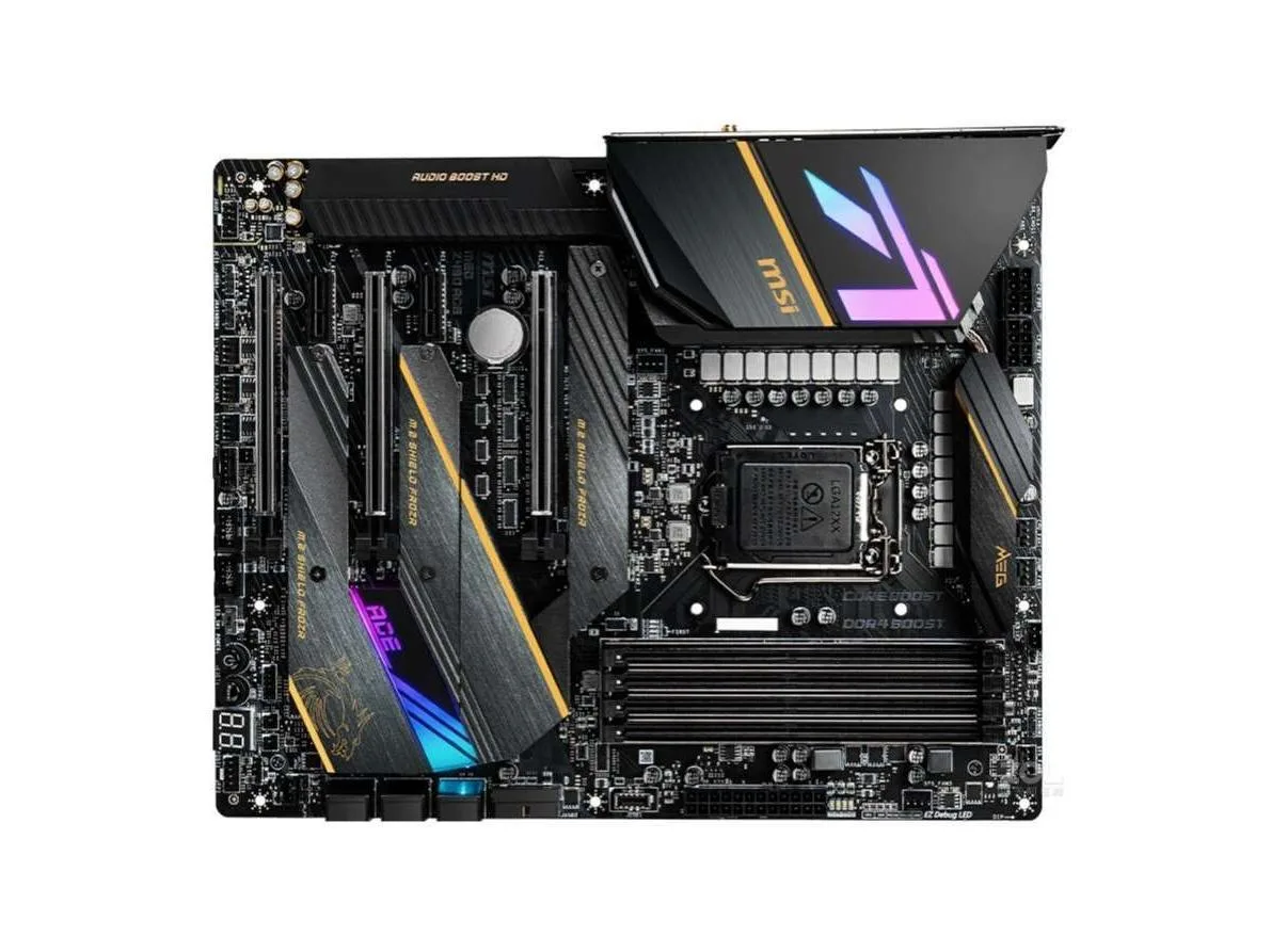 MSI MSI MEG Z490 ACE Intel motherboard — fotografie produktu