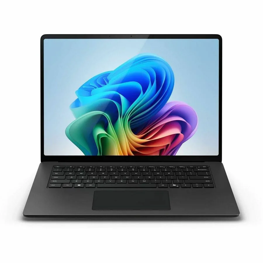 Black 15-inch Surface Laptop 8 with PixelSense touchscreen display