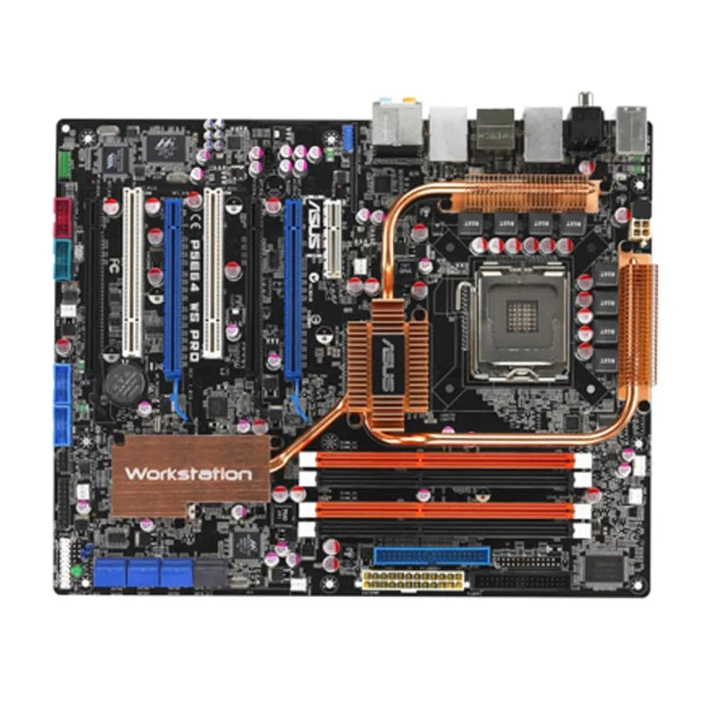 ASUS ASUS P5E64 WS Pro LGA 775 Intel X38 DDR3 8GB ATX Intel motherboard — product photo