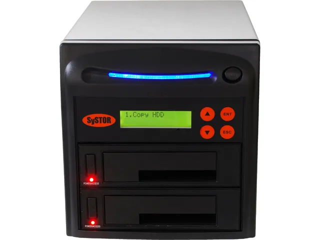 Systor Systor SYS201HS-DP 1:1 SATA duplicator 150MB/s 128MB buffer — vörumynd