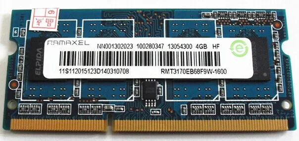 Ramaxel Technology Ramaxel Technology 4GB DDR3L 1600 Laptop Memory SO-DIMM — zdjęcie produktu