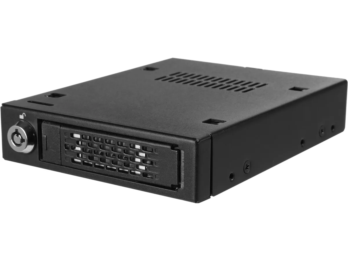 ICY DOCK ICY DOCK MB601VK-B 2.5" U.2 NVMe SSD Mobile Rack for 3.5" Bay — productfoto