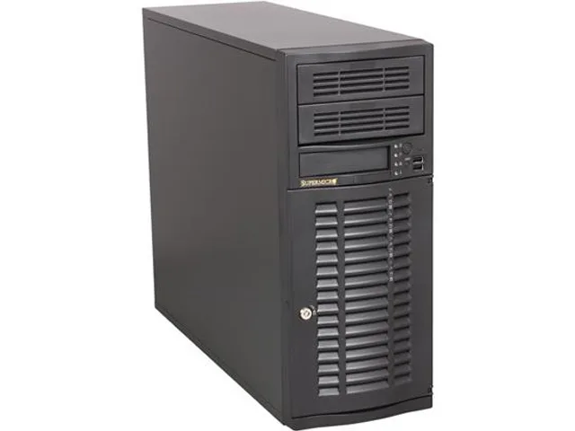 Supermicro Supermicro CSE-733TQ-668B server chassis mid-tower 668W 4×3.5″ SAS/SATA hot-swap — снимка на продукта