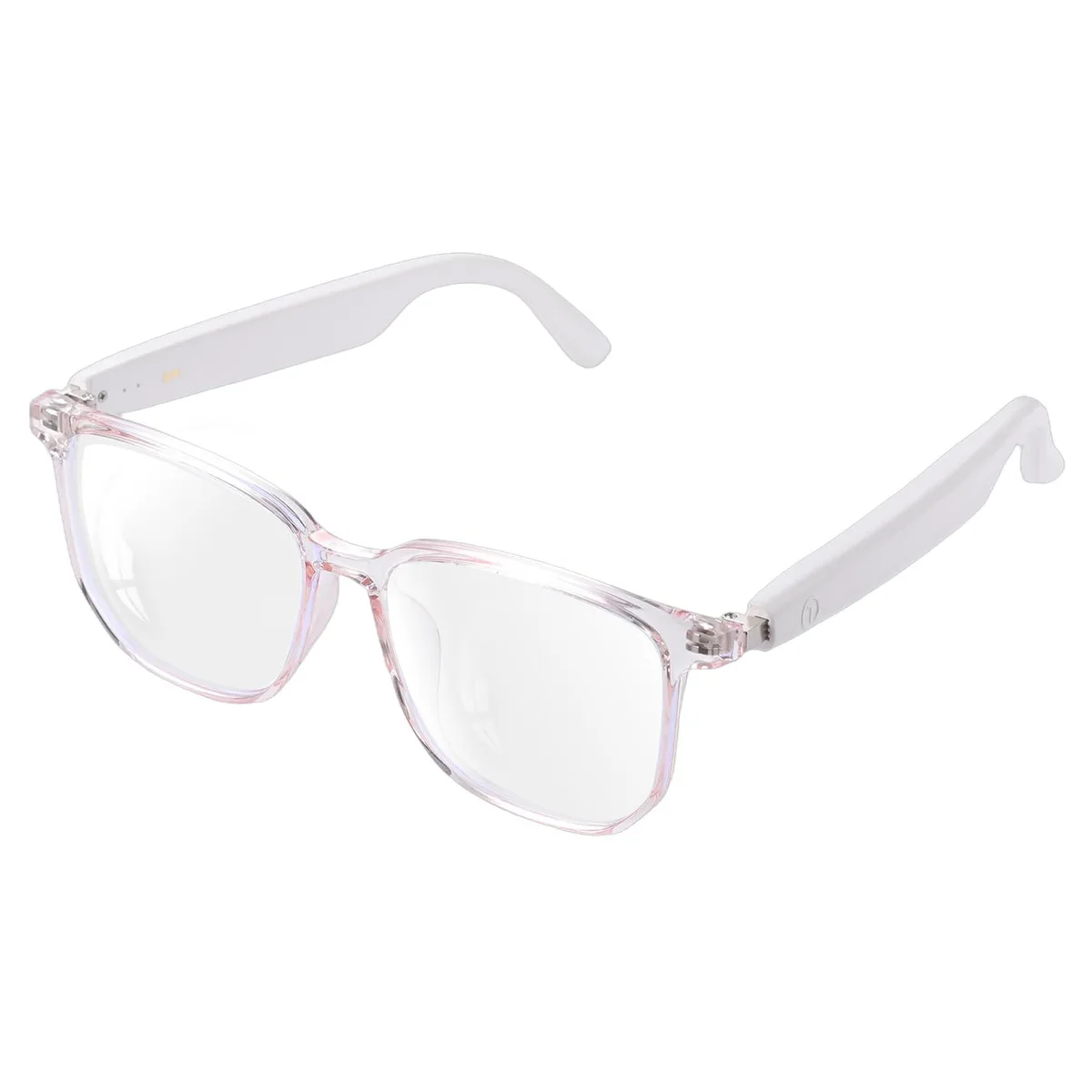  Tulbeys GS03-Clear Smart Glasses Pink Bluetooth 5.3 — fotografie produktu