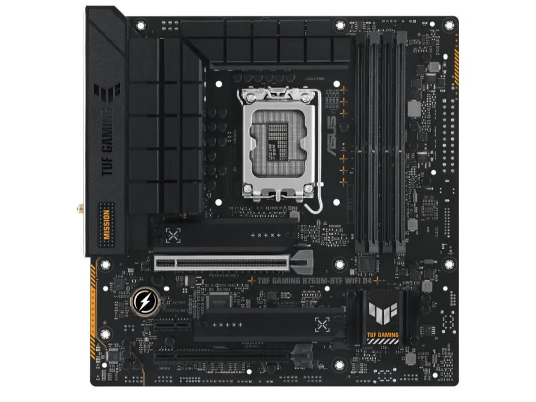 ASUS ASUS TUF GAMING B760M-BTF WIFI D4 Intel motherboard — toote foto