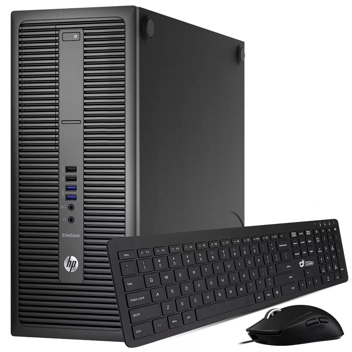 HP HP 800 G2 Tower desktop PC, Intel Core i7-6700 4.00 GHz, 16GB DDR4, 256GB SSD, Windows 11 Pro — photo du produit