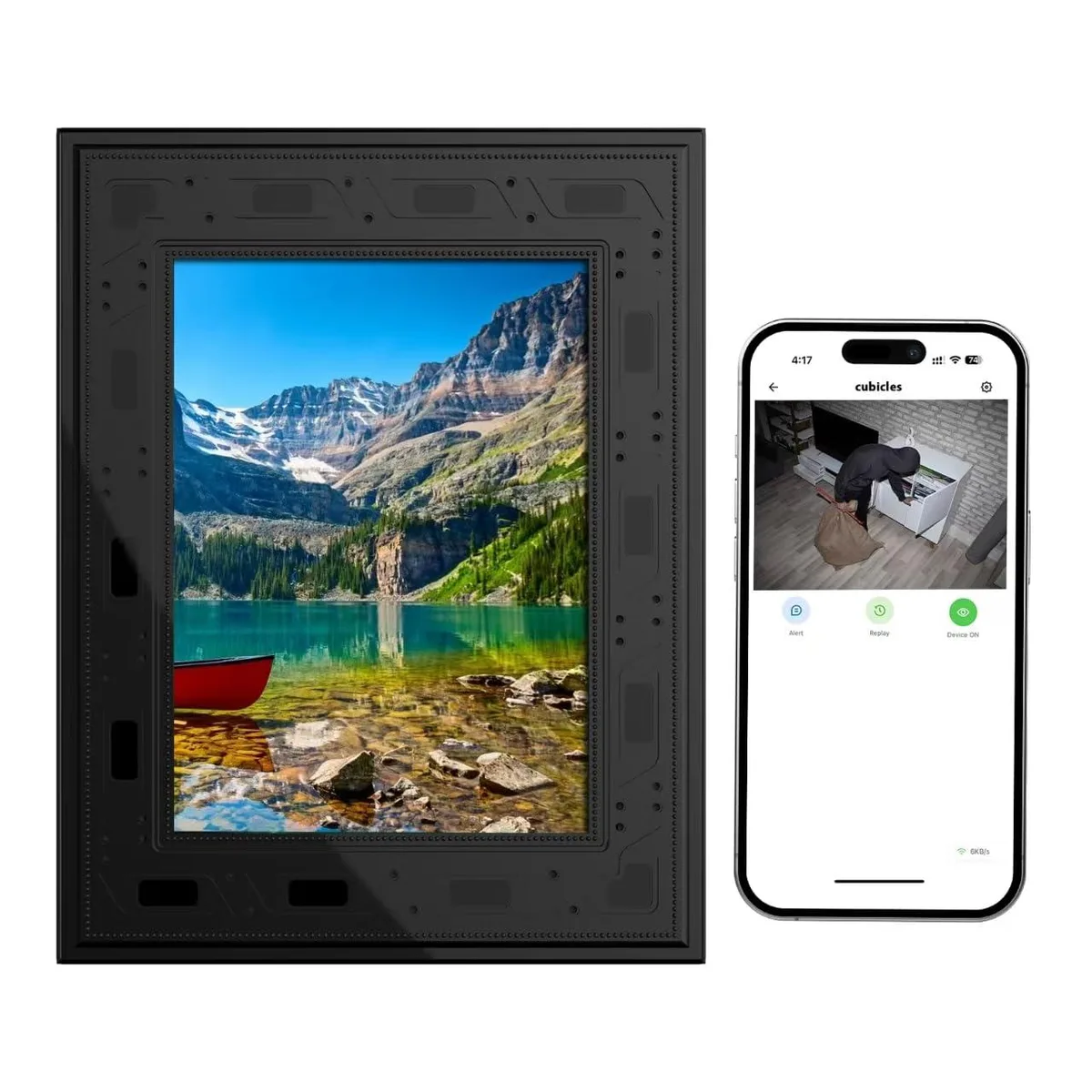  Clover XK-AJ 1080p Wireless Surveillance 10000mAh 365 Days 2.4GHz — termékfotó