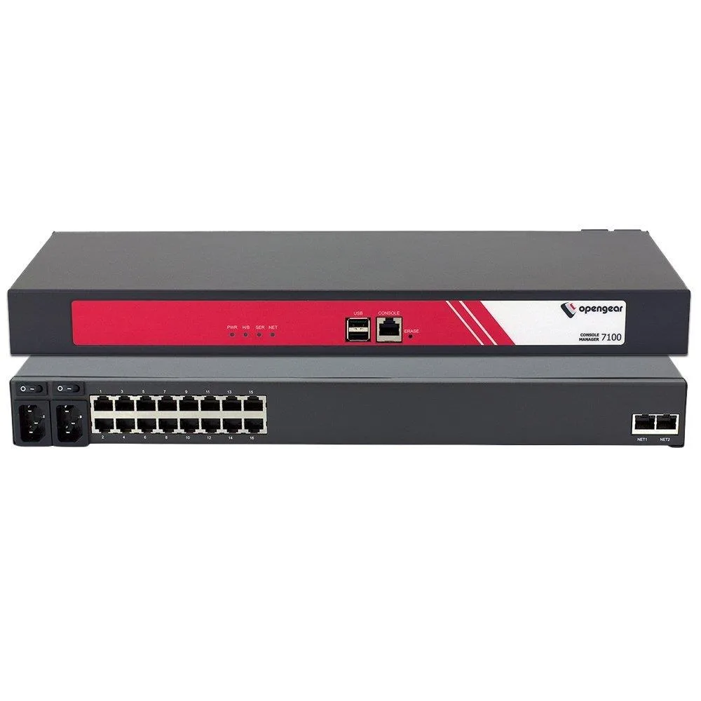 Opengear Opengear CM7116-2-DAC-US 16-port console server — fotografija proizvoda