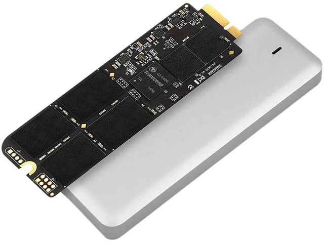 Rectangular silver metal enclosure with USB 3.0 port and SATA connector visible