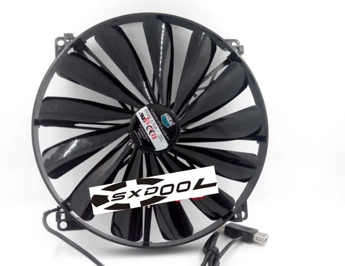SXDOOL SXDOOL 5V USB case fan 200mm 0.30A — ürün fotoğrafı