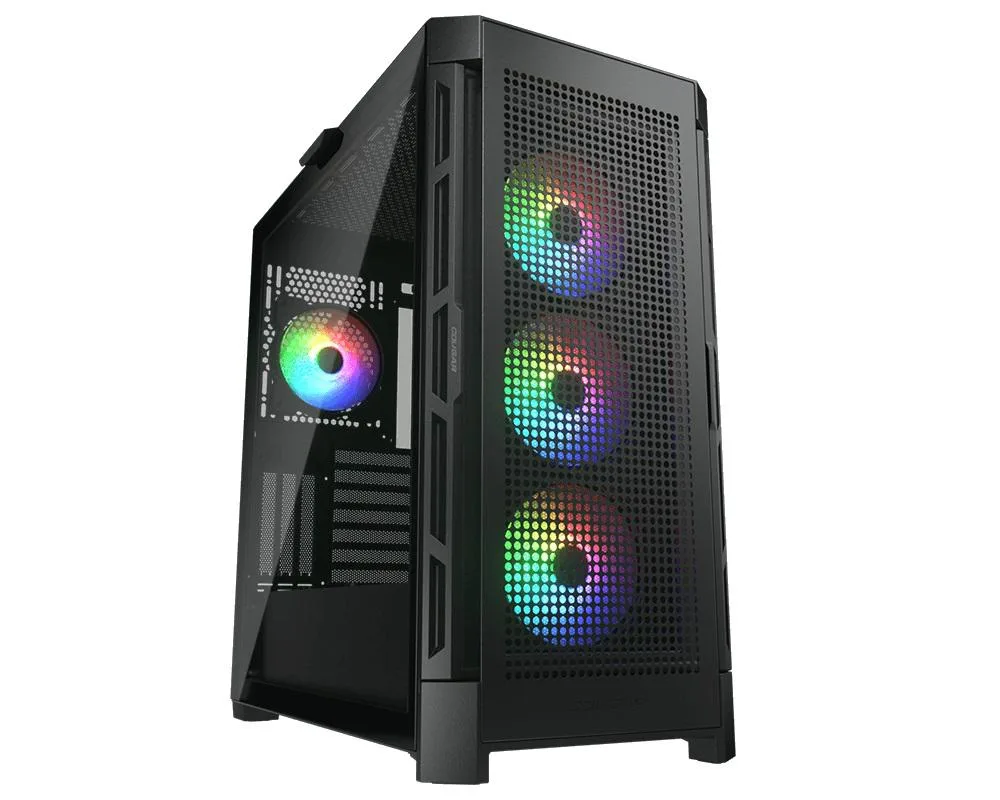 COUGAR COUGAR DuoFace Pro RGB Black ATX Mid Tower PC Case — photo du produit