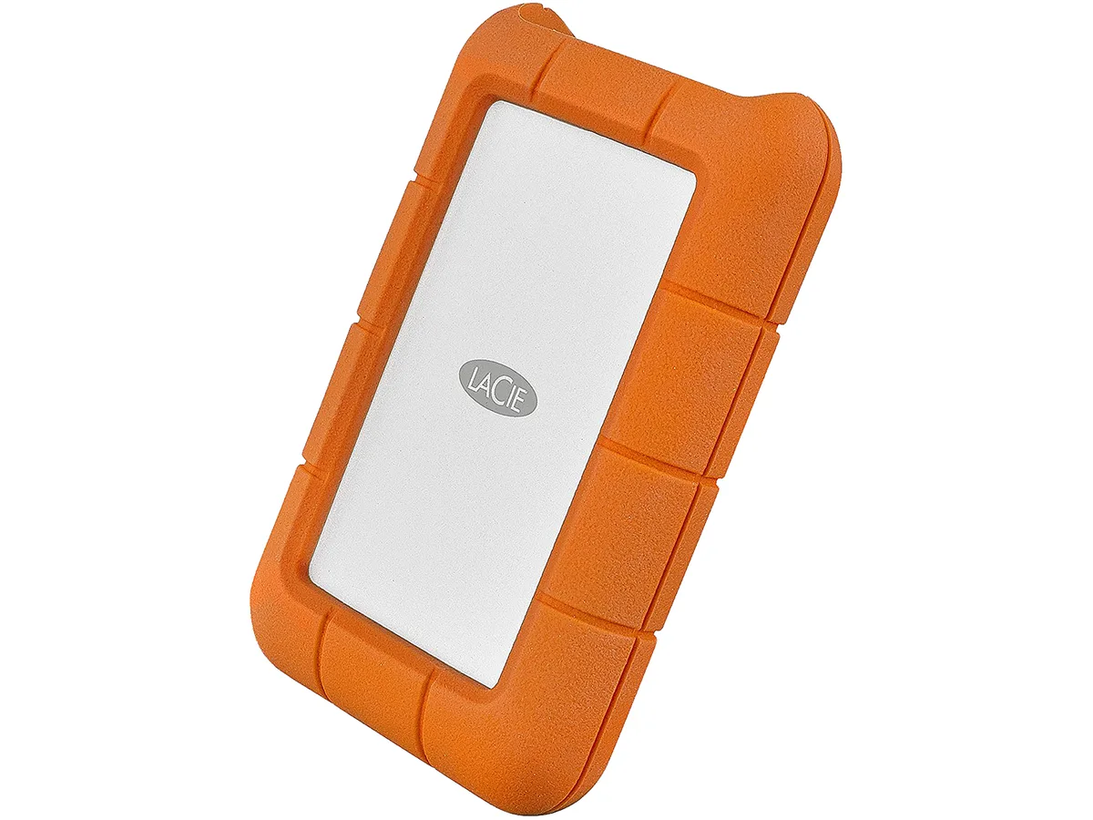 LaCie LaCie STFR4000800 4TB Rugged USB-C portable hard drive — 商品写真