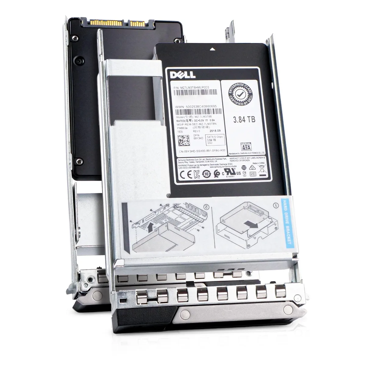 DELL DELL 09Y3HD 3.84TB SATA Enterprise SSD — productfoto
