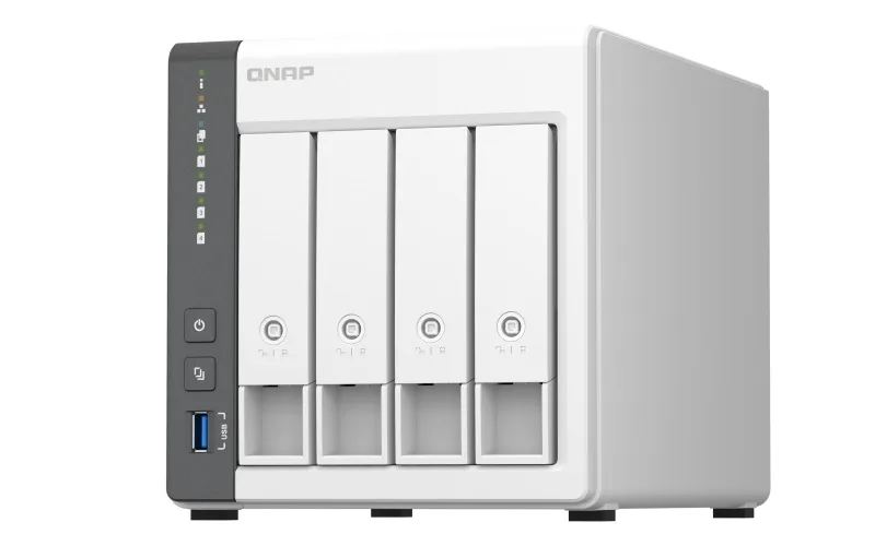 Qnap Qnap TS-433-4G-US 4-Bay Desktop NAS 4GB ARM Cortex-A55 2.0GHz — preces foto
