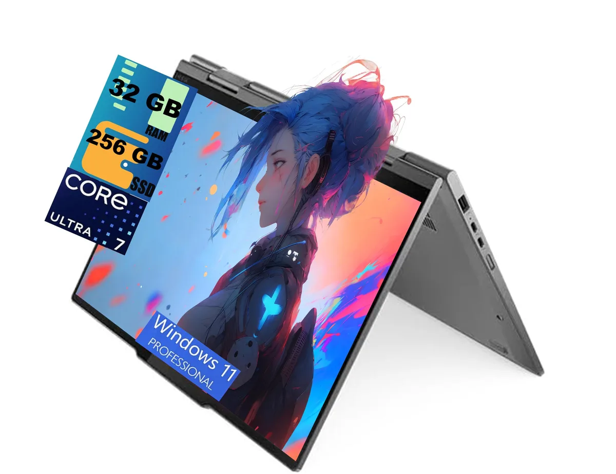 Lenovo Lenovo ThinkPad X1 14 2-in-1 laptop, Core Ultra 7 258V, 32GB DDR5, 256GB SSD — product photo