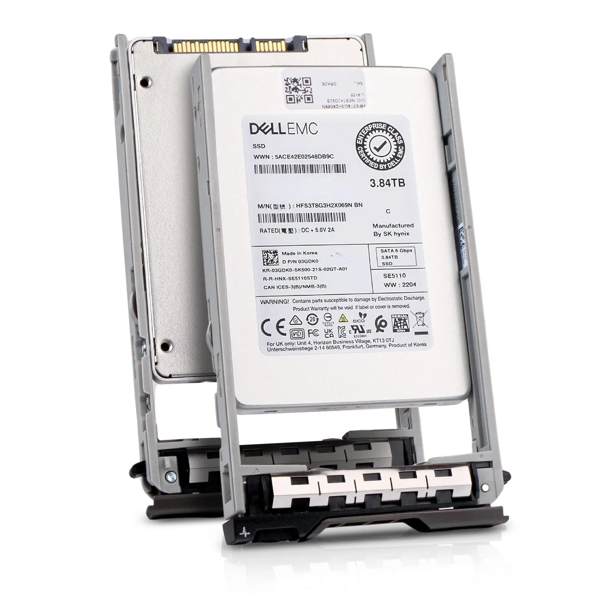DELL DELL 03GDK0 G13 3.84TB SATA 1 DWPD 2.5" Enterprise SSD — photo du produit