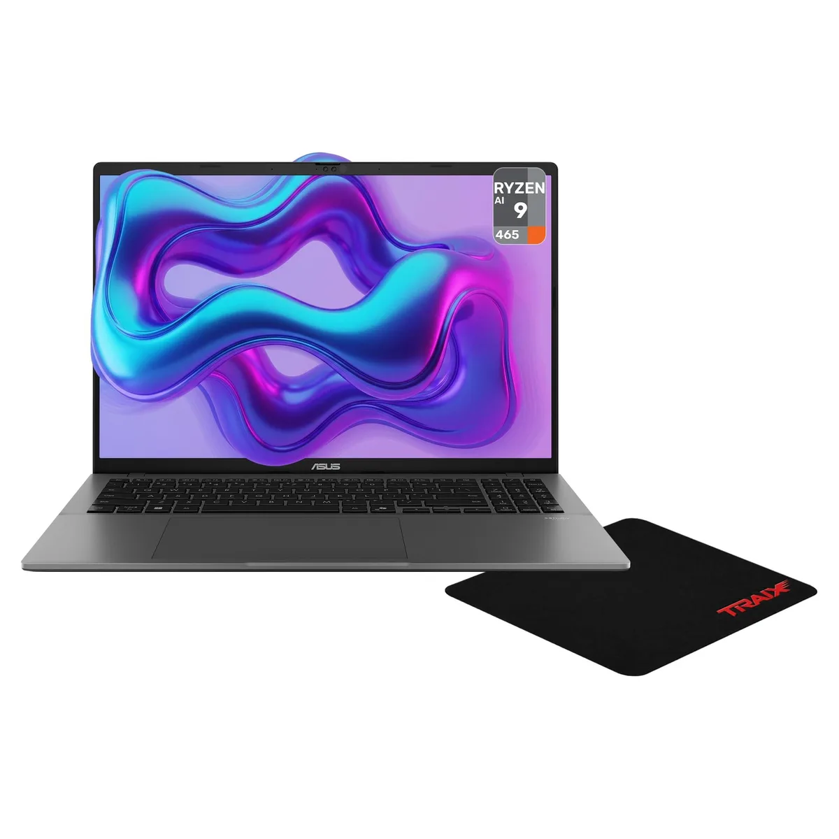 ASUS VivoBook S16 laptop in Matte Gray finish